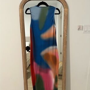 Colorful maxi dress